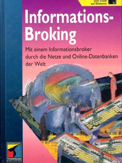 Buch Informations-Broking - Autor Michael Klems - International Thomson Publishing